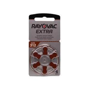 Батарейки для слухових апаратів Rayovac №312