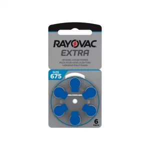 Батарейки для слухових апаратів Rayovac №675