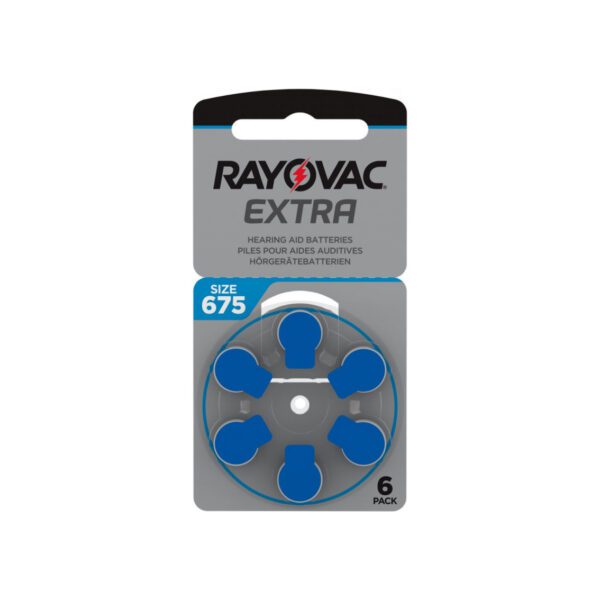 Батарейки для слухових апаратів Rayovac №675