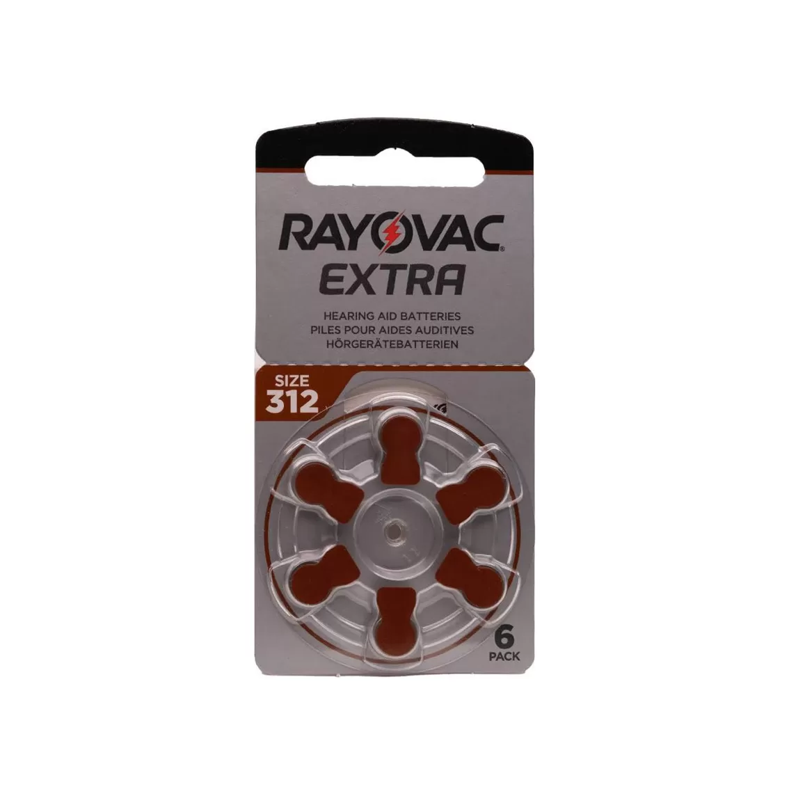 Батарейки для слухових апаратів Rayovac №312