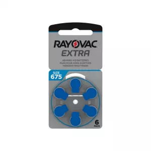 Батарейки для слуховых аппаратов Rayovac №675