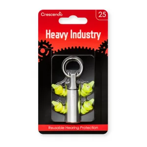 Беруші для використання на виробництві Crescendo Heavy Industry 25 dB