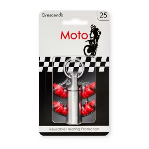 Беруші для мото- і авто-спорту Crescendo Moto 25 dB
