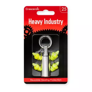 Беруші для використання на виробництві Crescendo Heavy Industry 25 dB